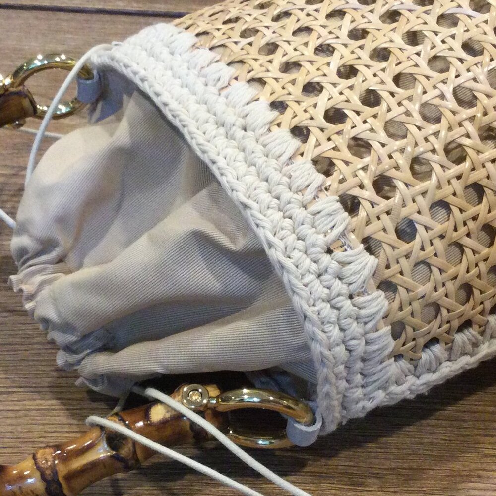 Caterina Bertini Woven Bucket Bag - Picture 6 of 10